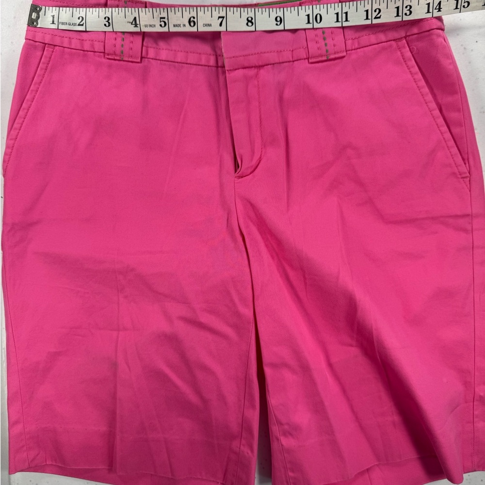 Lilly Pulitzer Bright Pink Bermuda Shorts